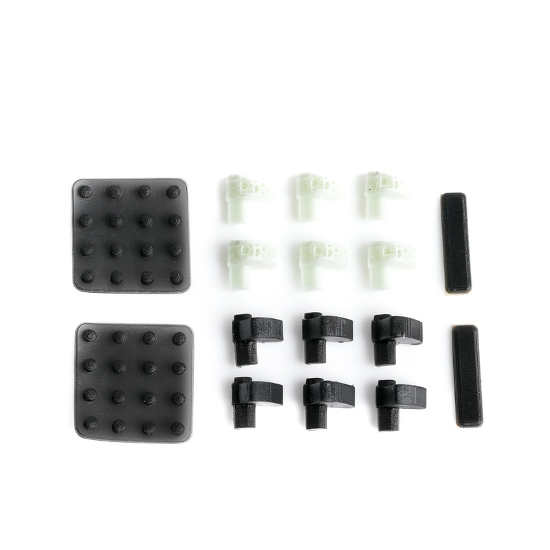 Envoy Feet and Mounting Blocks - Finish:Black